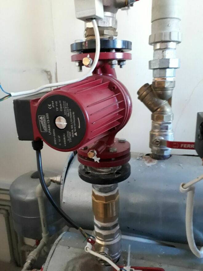 Подключение и установка дополнительного насоса в систему отопления