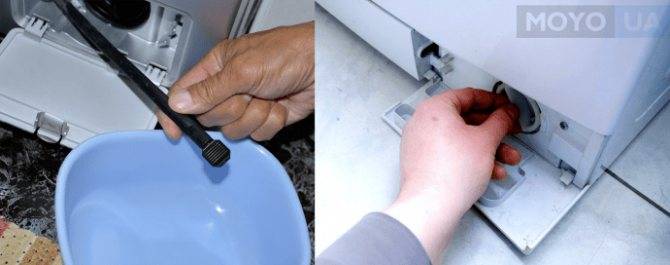 Как осуществить прочистку и поменять сливной шланг для стиральной машины lg?