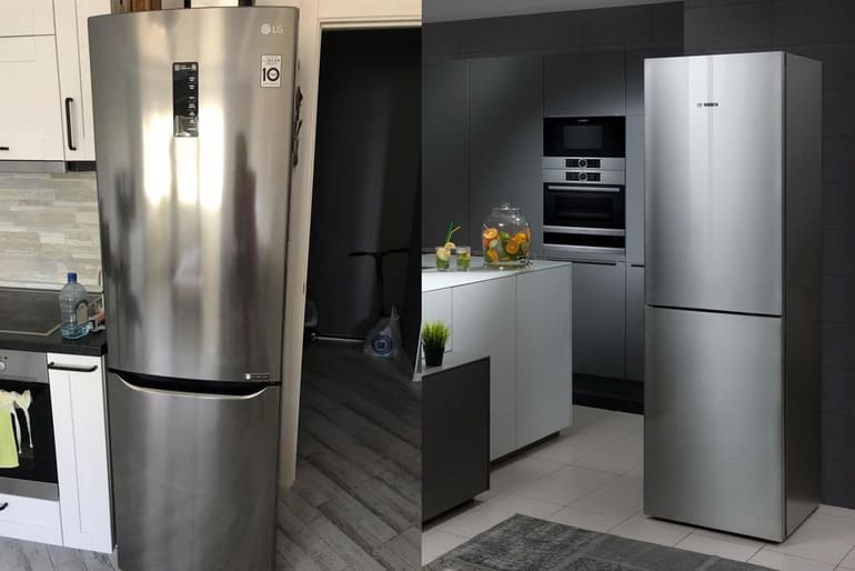 Сравнение холодильников bosch и samsung, их плюсы и минусы