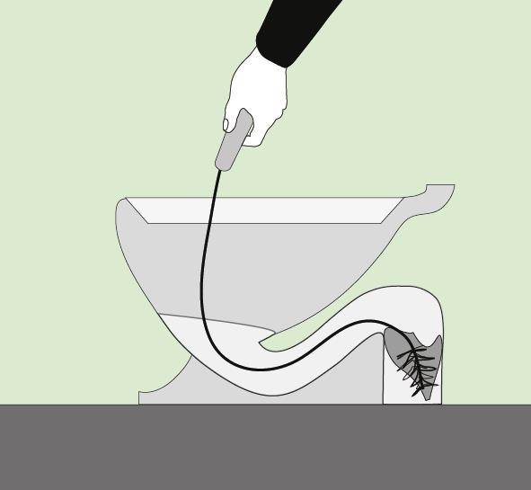 Как прочистить засор унитаза в домашних условиях