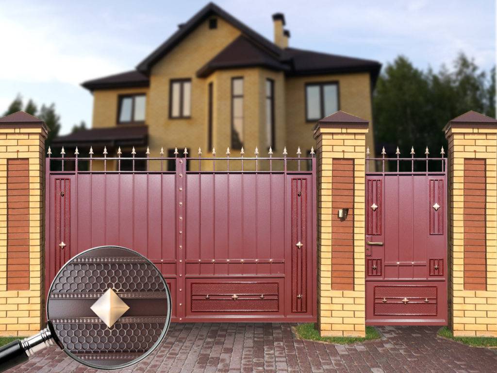 Дизайн калиток и ворот дома (50 фото): красивые и практичные варианты