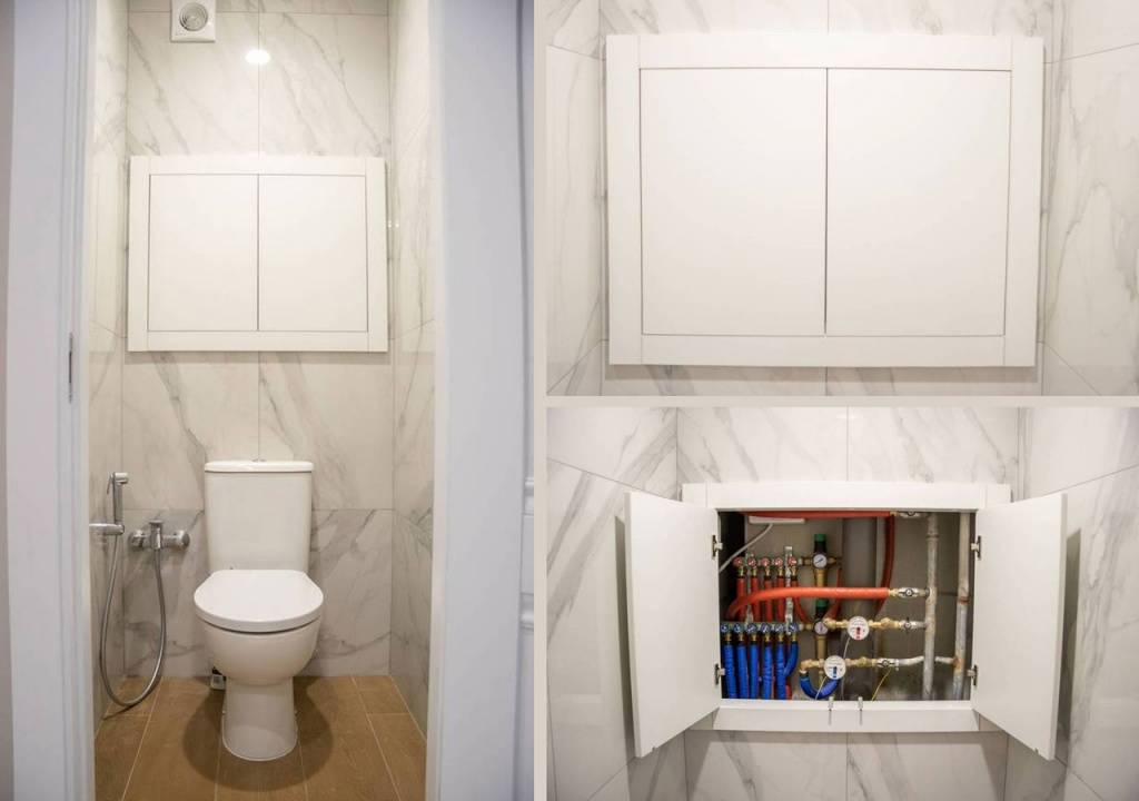 Как зашить трубы в туалете и ванной комнате пластиковыми панелями: видео-инструкция по зашивке своими руками, фото и цена