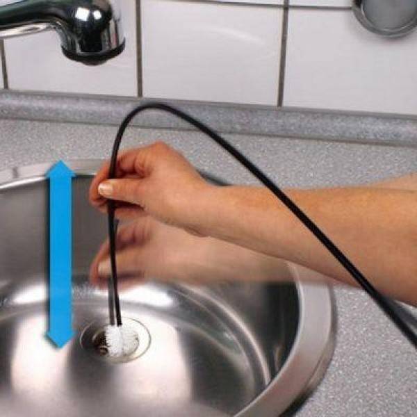 Как прочистить засор на кухне в раковине