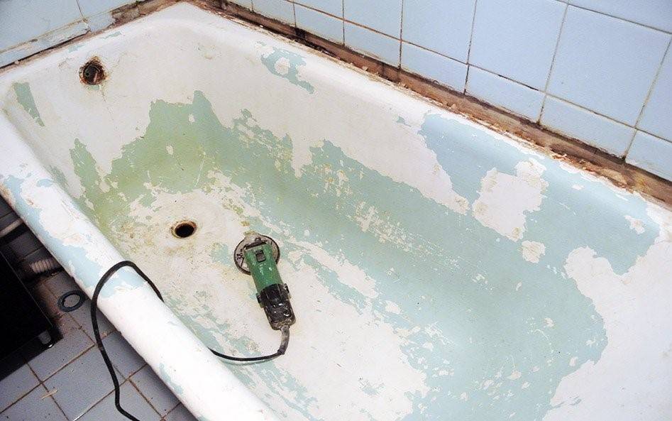 Как убрать скол эмали в ванной: типы повреждений, ремонт и заделка царапин, устранения трещин, материалы, профилактика