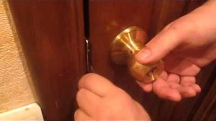 Как открыть дверь без ключа - вскрыть замок