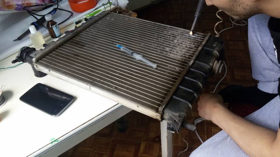 Как запаять латунный радиатор в домашних условиях - морской флот