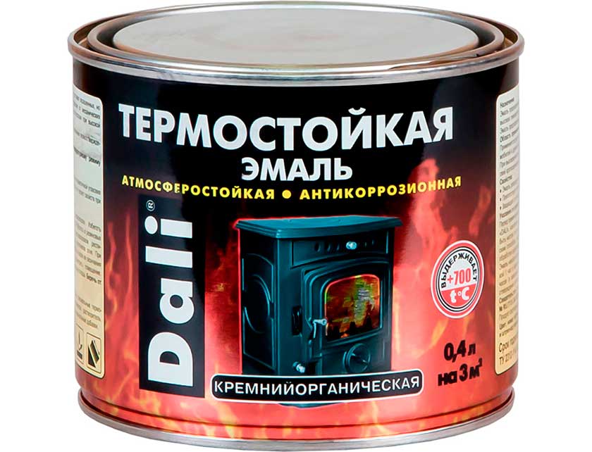 Огнеупорная краска для печи: какую жаростойкую краску выбрать для печки из металла, высокотемпературная, жаропрочная, чем покрасить металлическую печь