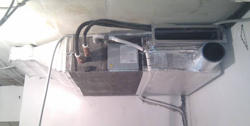 Приточная вентиляция совмещенная с канальным кондиционером (часть 1 — электрическая) / хабр