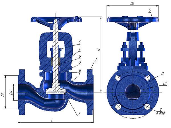 Водопроводные вентили: конструкция, виды и ремонт вентилей для воды