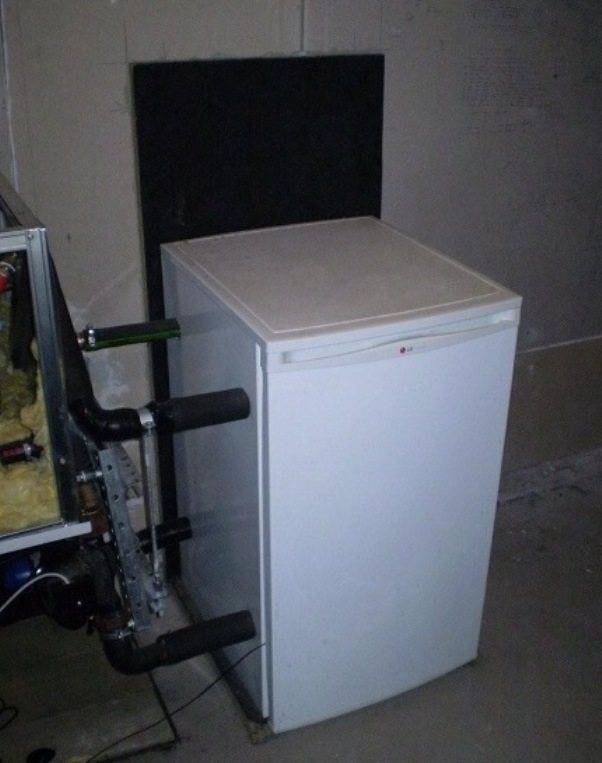 Тепловой насос из старого холодильника