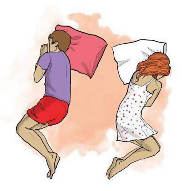 Любимая поза для сна расскажет о ваших взаимоотношениях в паре