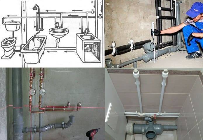Разводка водопровода в квартире: схема труб водоснабжения, монтаж и ремонт водопровода, коллекторная система подключения, как правильно сделать, из чего