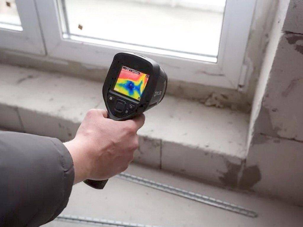 Обследование и проверка дома тепловизором при покупке или контроле