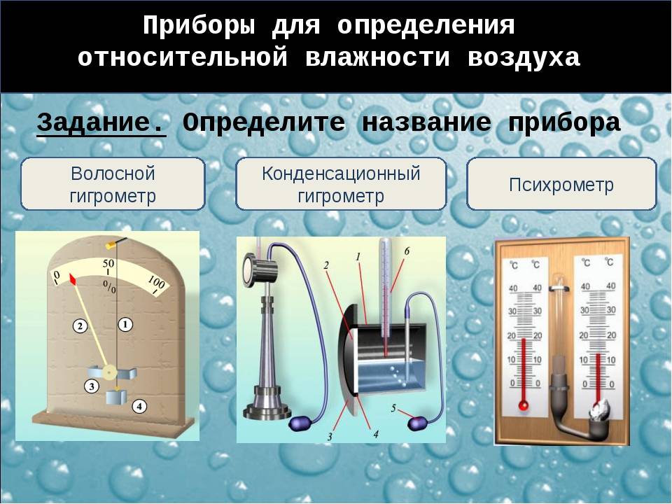 Приборы для измерения влажности воздуха: принцип работы, виды, достоинства и недостатки -