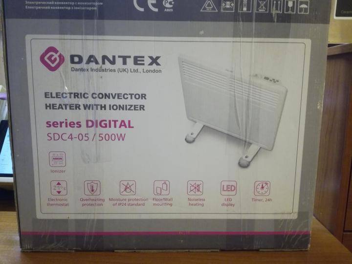 Электрические конвекторные обогреватели Dantex