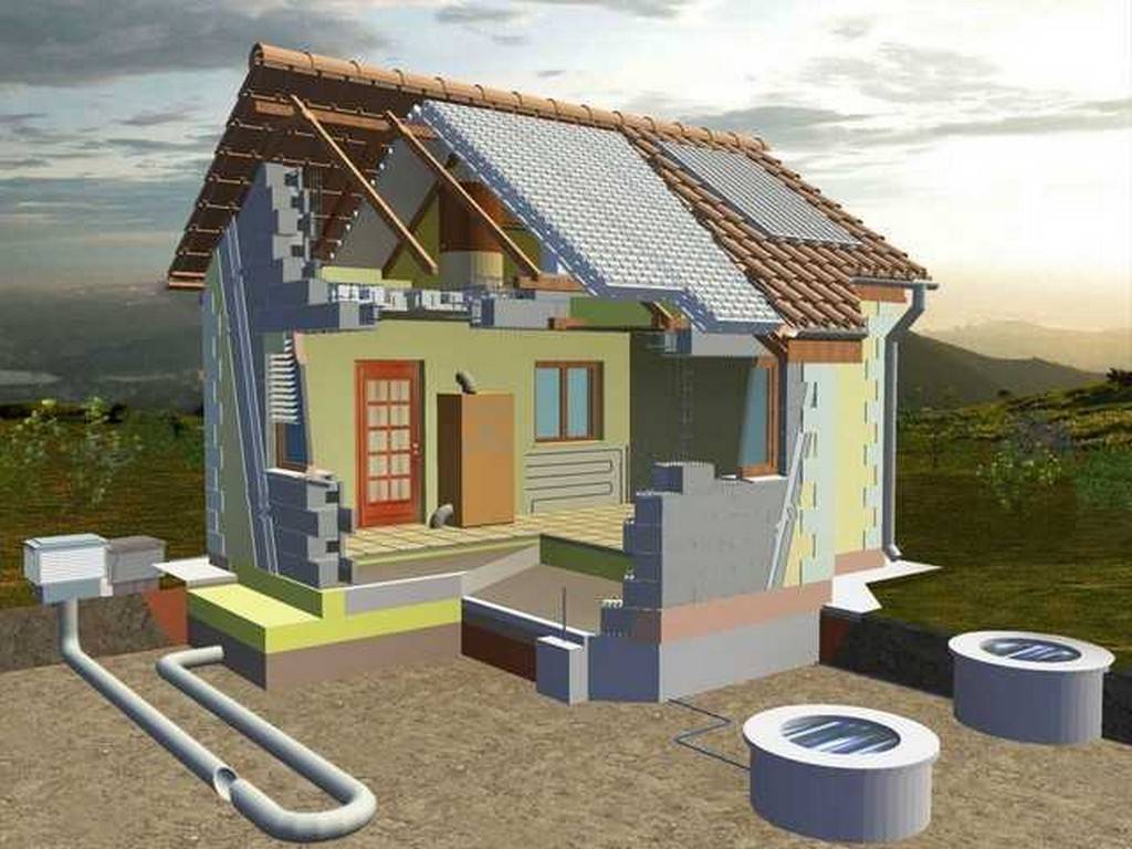 Энергоэффективные дома, покрывающие расходы за тепло и электричество