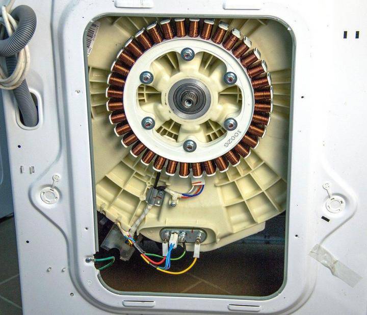 Как устроен двигатель стиральной машины: замена при поломке