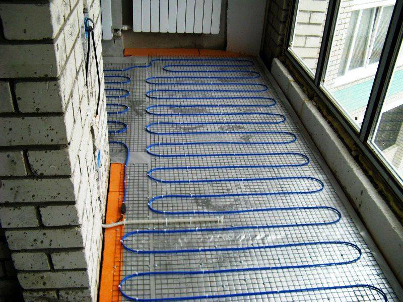 Теплый пол на балконе своими руками: монтаж инфракрасных матов под мягкие напольные покрытия