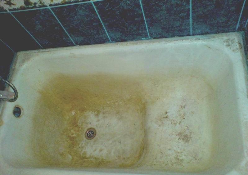 Как очистить чугунную ванну до бела, что поможет избавиться от известкового и мыльного налета, ржавчины и желтизны?