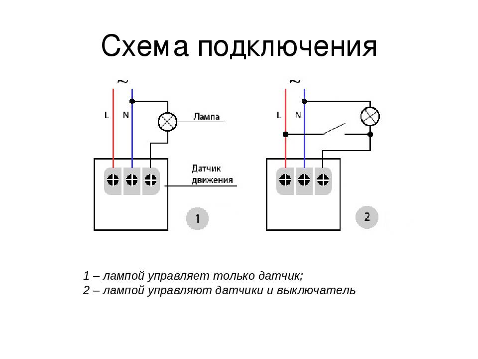 Схема датчика движения для освещения: особенности монтажа и необходимые инструменты