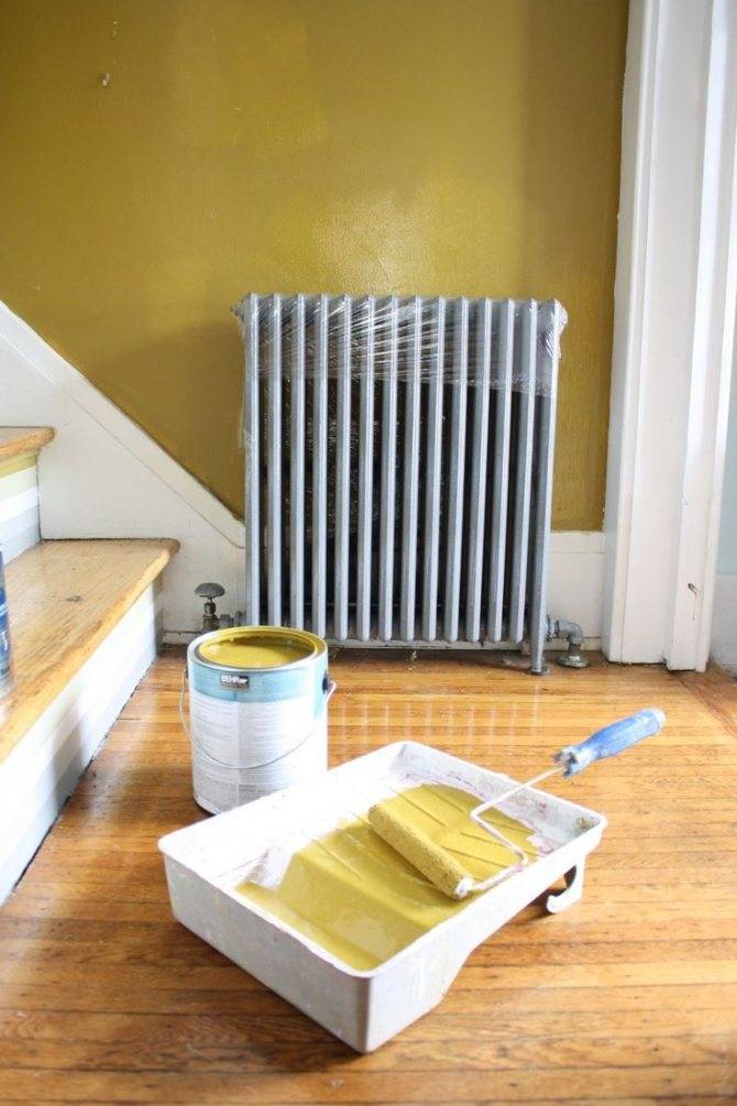 Акриловая краска для радиаторов отопления - всё об отоплении и кондиционировании