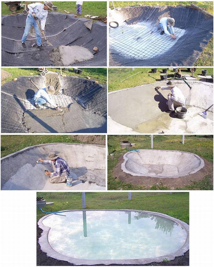 Как сделать бассейн на даче своими руками: 165+ (фото) вариантов