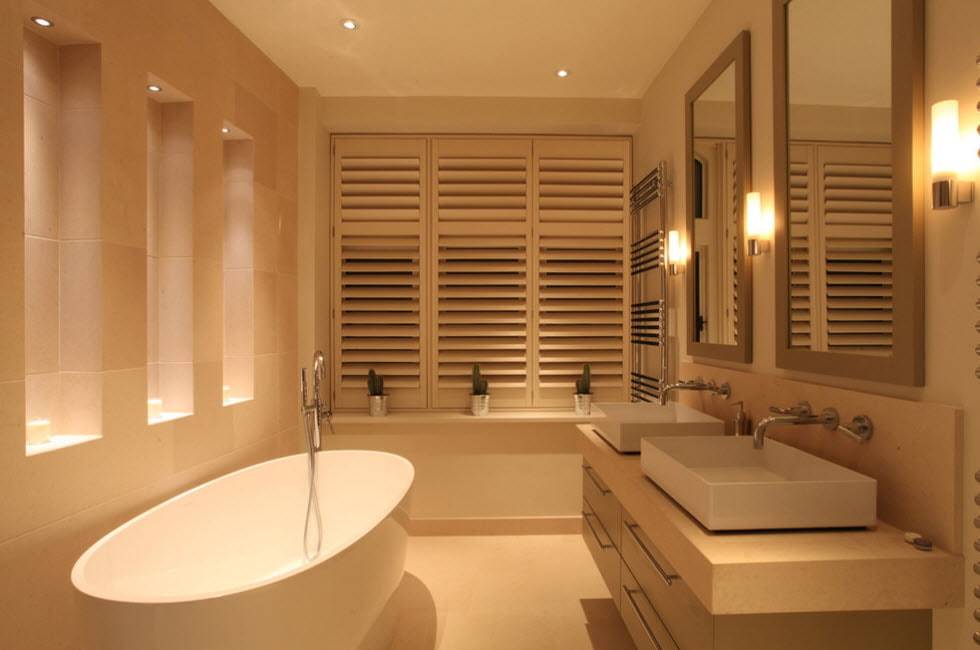 Рекомендации, способы и фото освещения ванной комнаты в зависимости от личных предпочтений