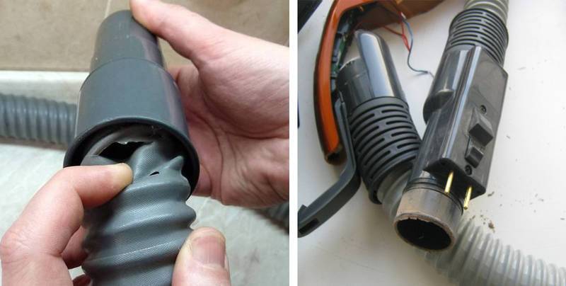 Как починить шланг для пылесоса: причины повреждений + способы самостоятельного ремонта
