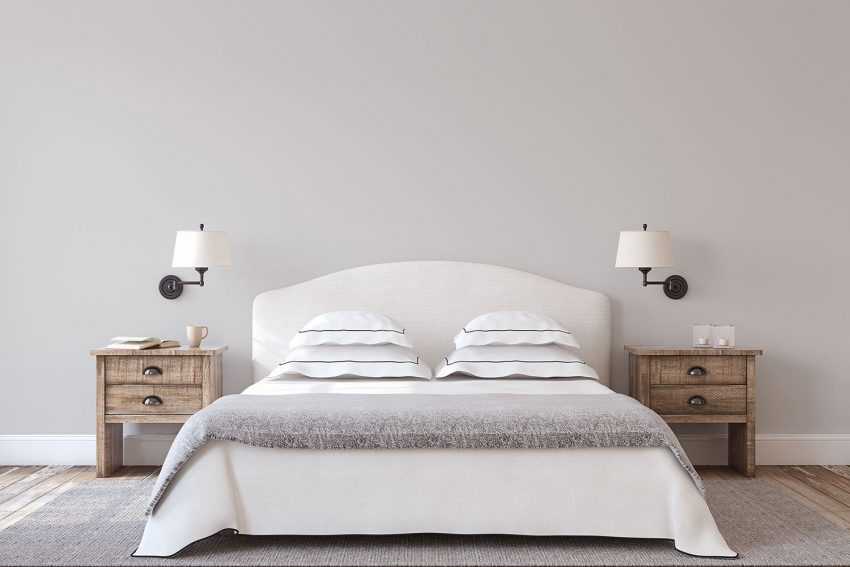 Светильники в спальне над кроватью: разновидности и их характеристики