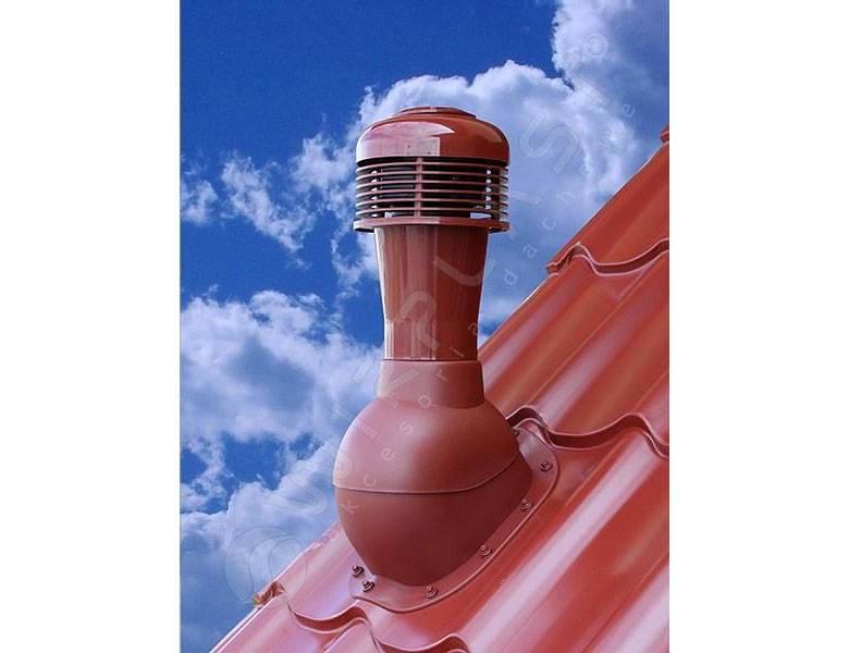 Выход вентиляции для металлочерепицы: как установить вентиляционные трубы