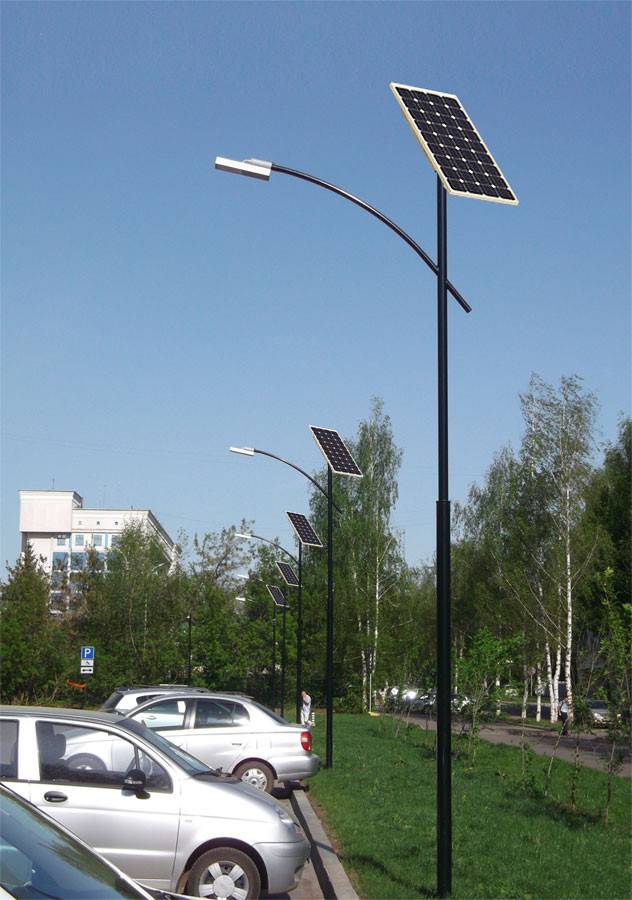 Схема садового светильника на солнечных батареях
