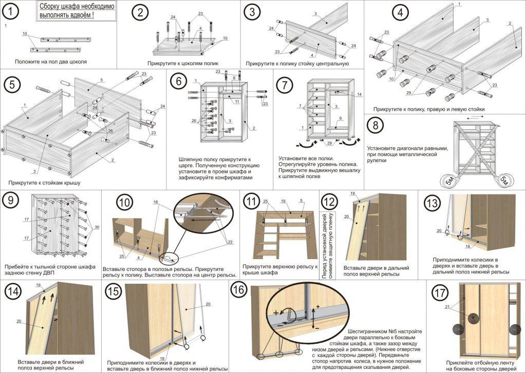 Как сделать на балконе шкаф своими руками: идеи и инструкции по сборке мебели