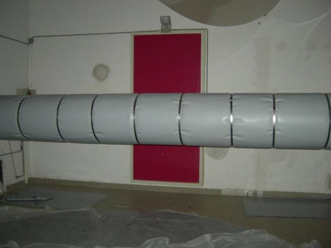 Теплоизоляция вентиляционных труб