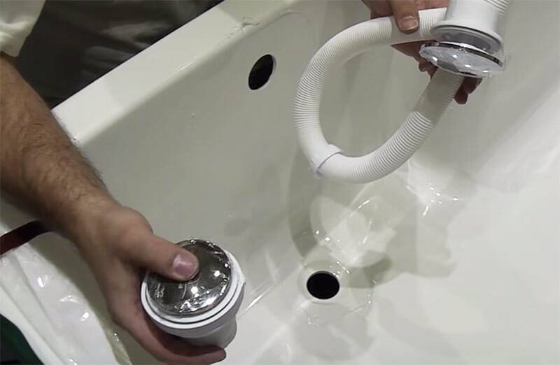 Установка сифона на ванну: как правильно собрать и провести монтаж сифона